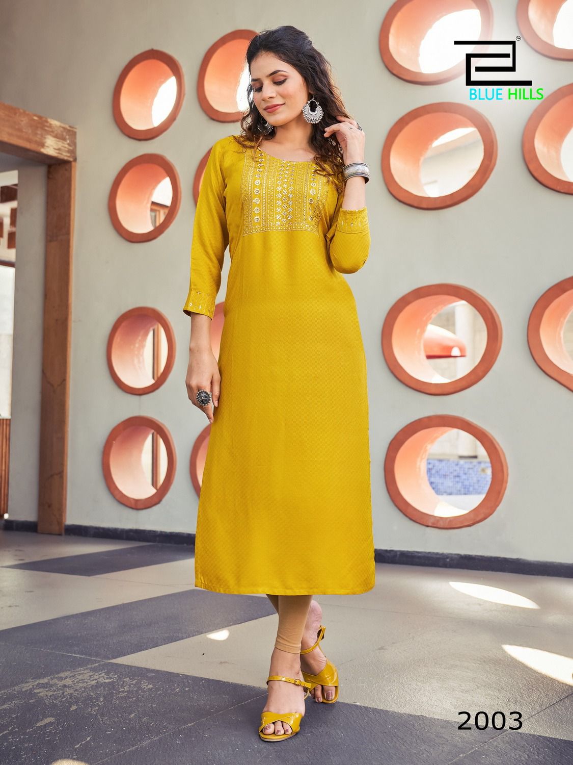 Colorbar Vol 20 By Blue Hills Plus Size Designer Kurtis Catalog